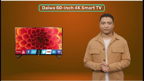 Enjoy Daiwa 50-inch 4K Smart TV
