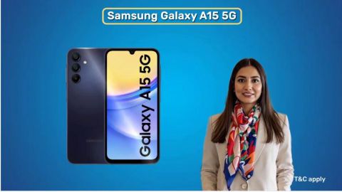 Power up with Samsung Galaxy A15 5G Black