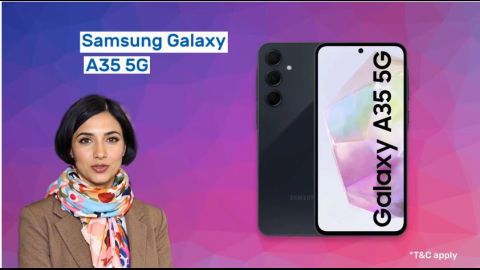 Stay sharp with Samsung Galaxy A35 Navy
