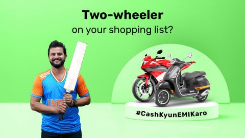 Upgrade your two-wheeler today on Easy EMI