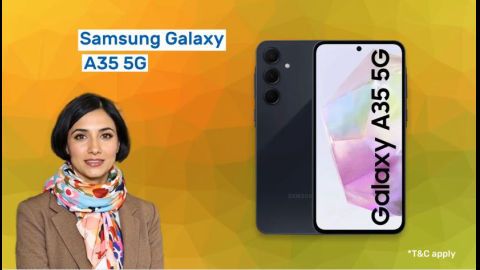 Go classic with Samsung Galaxy A35 Navy