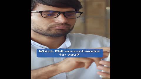 Choose Perfect EMI with Bajaj Finserv