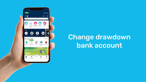 Change Drawdown Bank Account