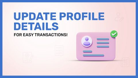 Why should you have your correct profile details updated?