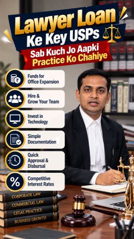 Lawyer Loan Ke Key USPs — Sab Kuch Jo Aapki Practice Ko Chahiye