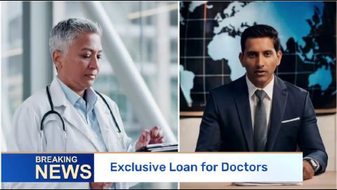 Breaking news - Exclusive Loan for Doctors