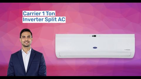 Experience comfort with Carrier Inverter Split AC