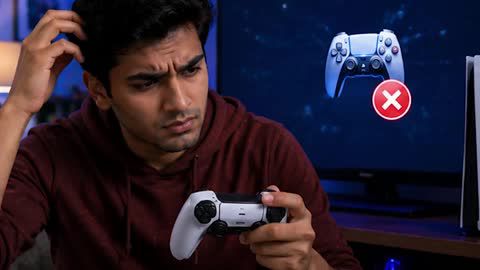 How to connect a new PS5 controller
