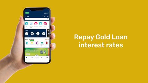 How to repay gold loan interest