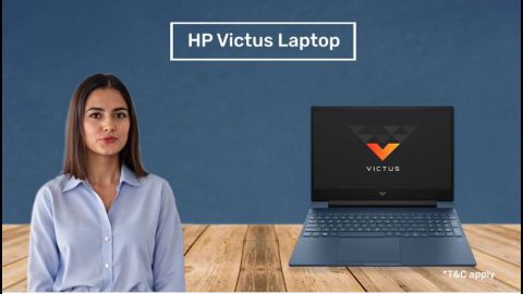 Sleek and Functional HP Victus Core i5 Mica Silver Laptop