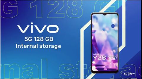 vivo Y28 5G 128 GB storage