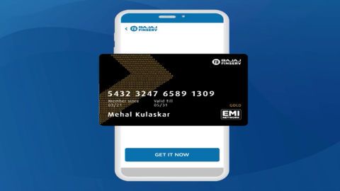 Bajaj finserv clearance emi card gold