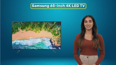 Get cinematic experience with Samsung 65-inch 4K LED TV