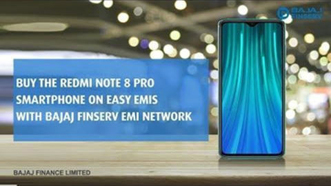 Buy the Redmi Note 8 Pro on easy EMIs