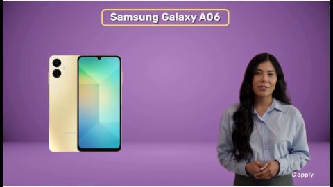 Shine bright with Samsung Galaxy A06 Gold