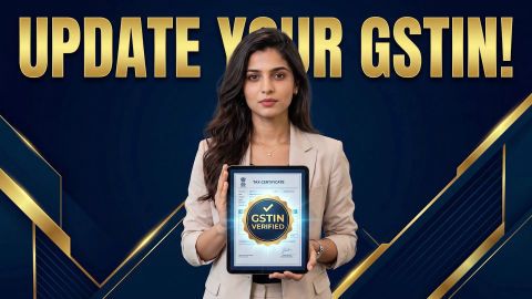 Update GSTIN details for business and tax compliance