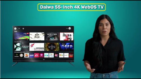 Own Daiwa 55-inch 4K WebOS TV