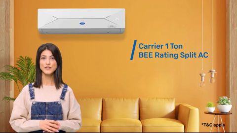 Experience Carrier Split AC - White