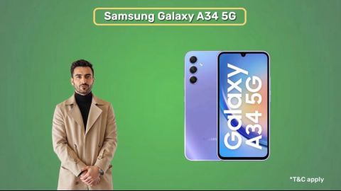 Glow up with Samsung Galaxy A34 Violet