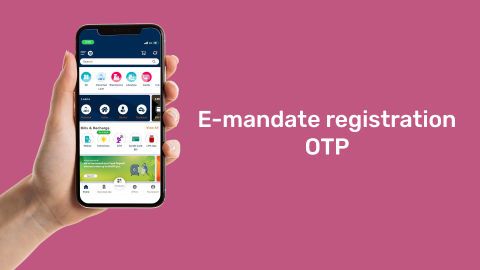 OTP के माध्यम से अपना ई-मैंडेट रजिस्ट्रेशन पूरा करें