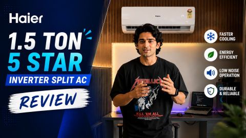 Haier 1.5 Ton 5 Star Inverter Split AC review