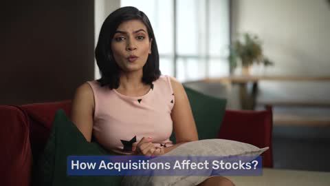 How do acquisitions affect stock prices?