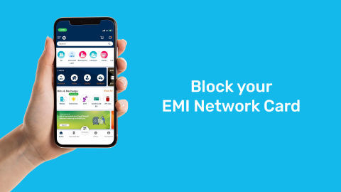 How to block your EMI card