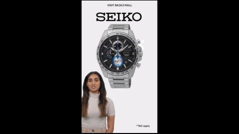 SEIKO Analog black dial watches