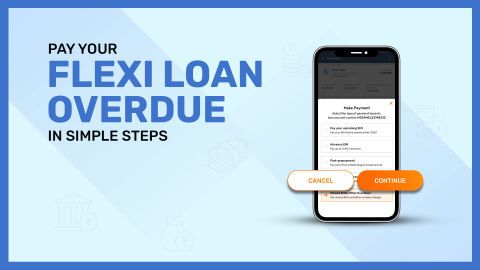 How to make overdue payment Flexi Loan