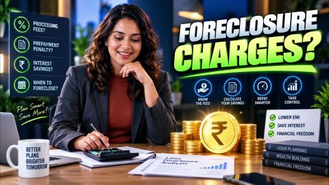 Check loan foreclosure charges and calculate your savings