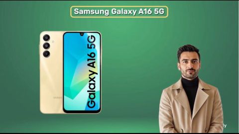 Glow gold with Samsung Galaxy A16 5G 128GB