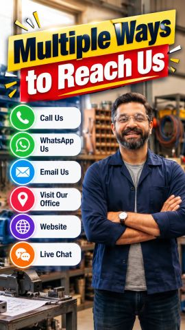 Multiple Ways to Reach Us