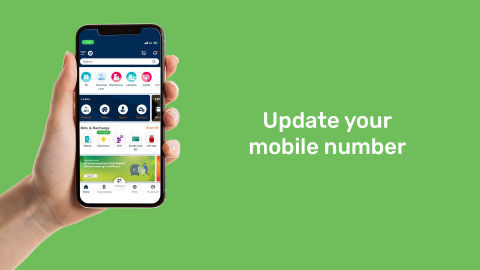 How to update your mobile number on My Account