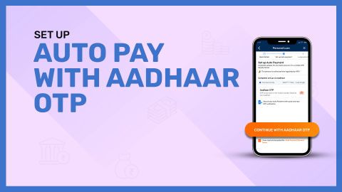 How to set up auto payment through Aadhaar OTP