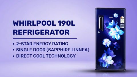 Whirlpool 190 L 2 Star Elegant Sapphire Linnea