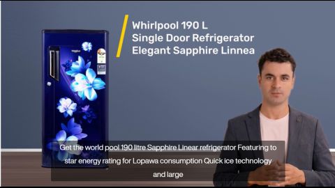 Buy the Whirlpool 190L, 2-star Sapphire Linnea style