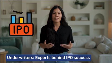 What is the role of an underwriter in the stock market?