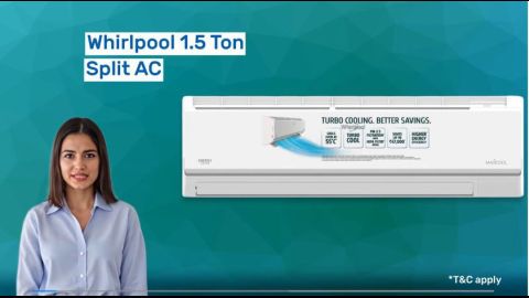 Whirlpool Split AC for a refreshing experience