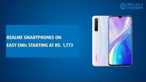 Realme Smartphones on easy EMIs