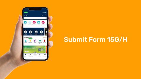 How to submit form 15 G/H