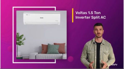 Experience luxury with Voltas Inverter Split AC