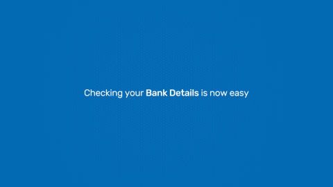 How to view registered bank account details for your loan account