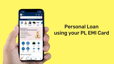 How to apply for a Personal Loan using your PL EMI card