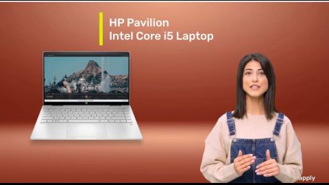 Work smart with HP Pavilion Laptop - Silver