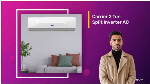 Chill effortlessly with Carrier Inverter Split AC