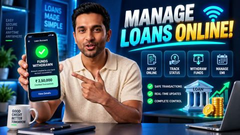 Manage and service your loans seamlessly via My Account