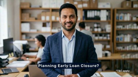 Foreclosure Charges on Business Loan