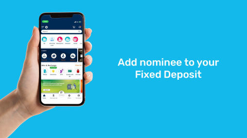 How to add nominee to your Fixed Deposit