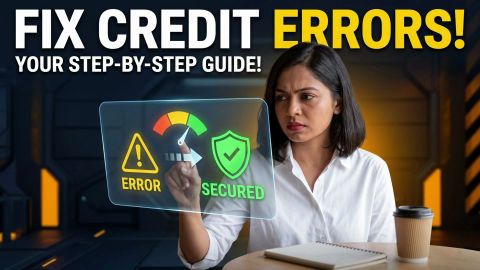 Monitor your credit score and resolve report discrepancies