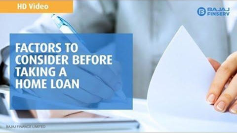 Factors to consider before taking a Home Loan